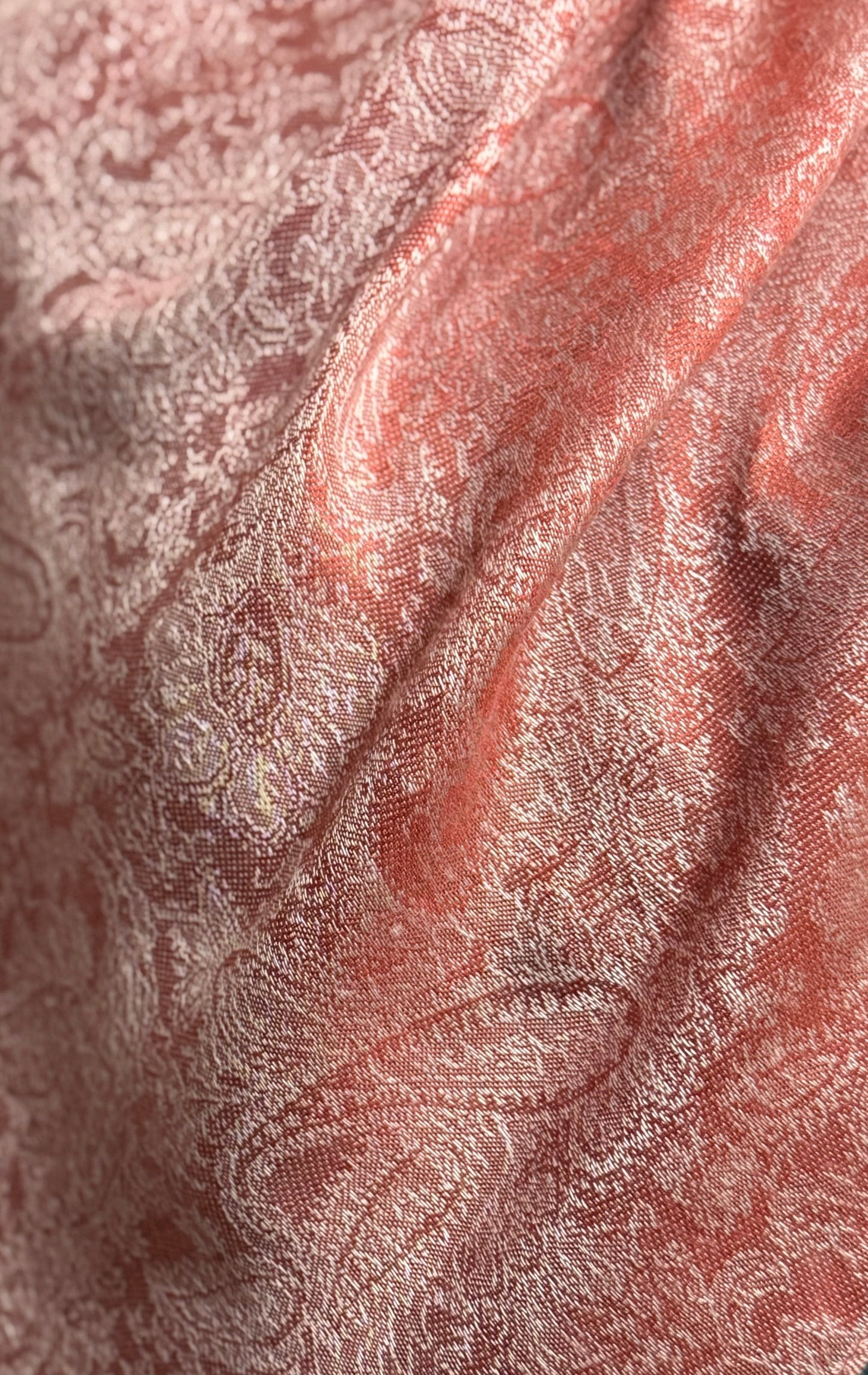 Pink Paisley Pashmina