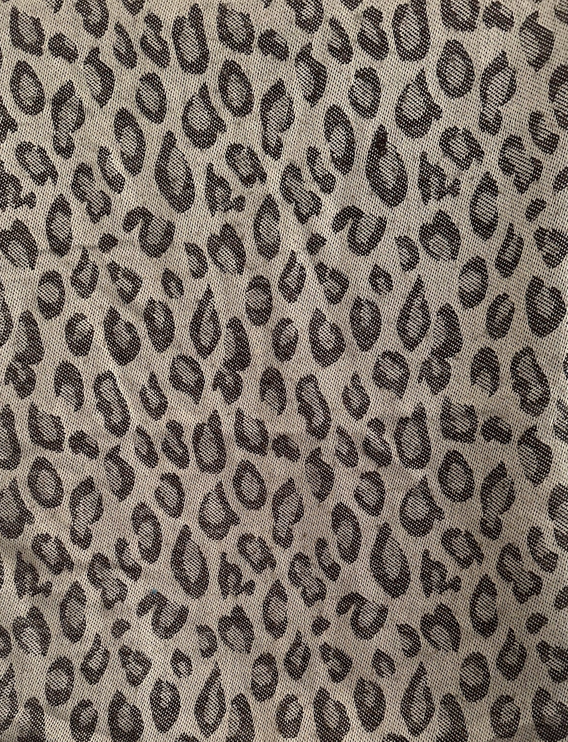 Double sided Leopard Pashmina