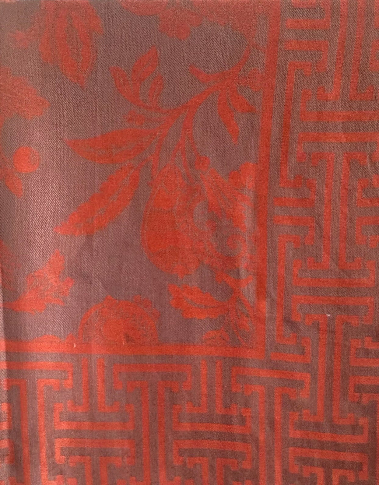 Saffron Bloom Pashmina