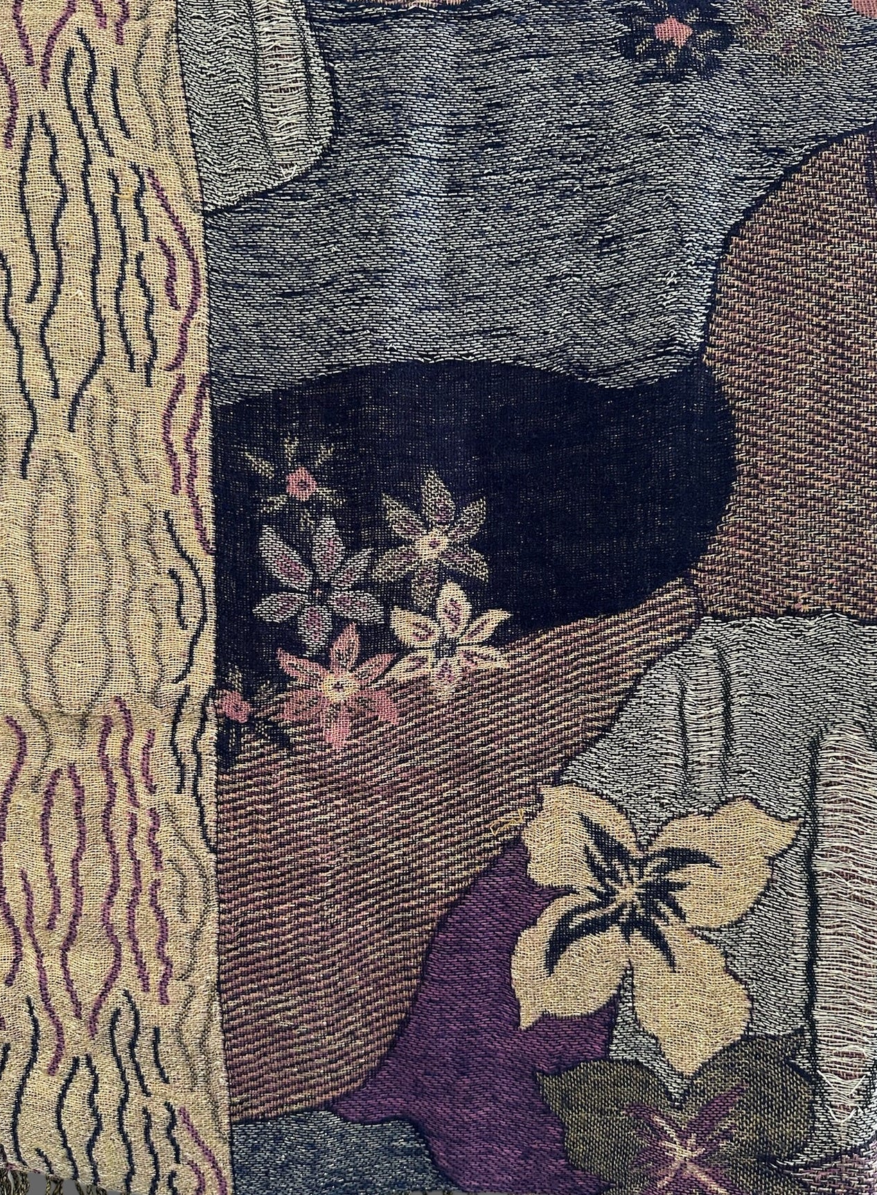 Floral Mosaic Pashmina