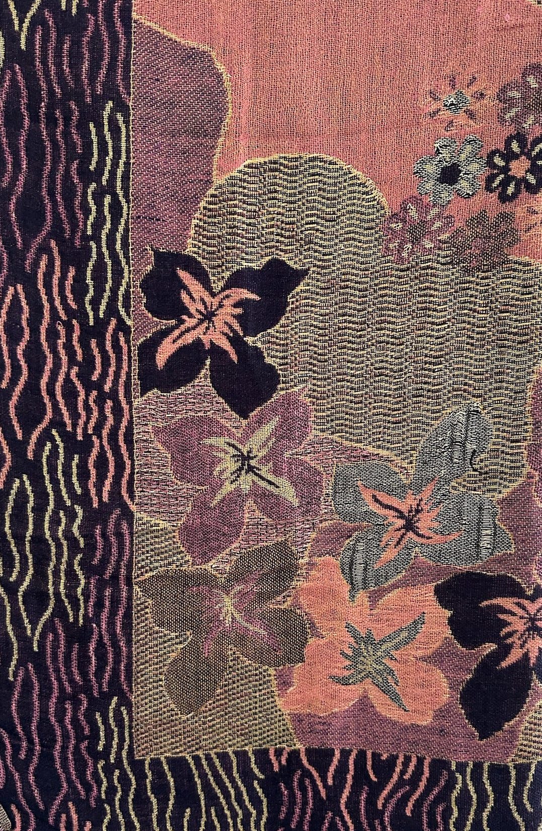 Floral Mosaic Pashmina