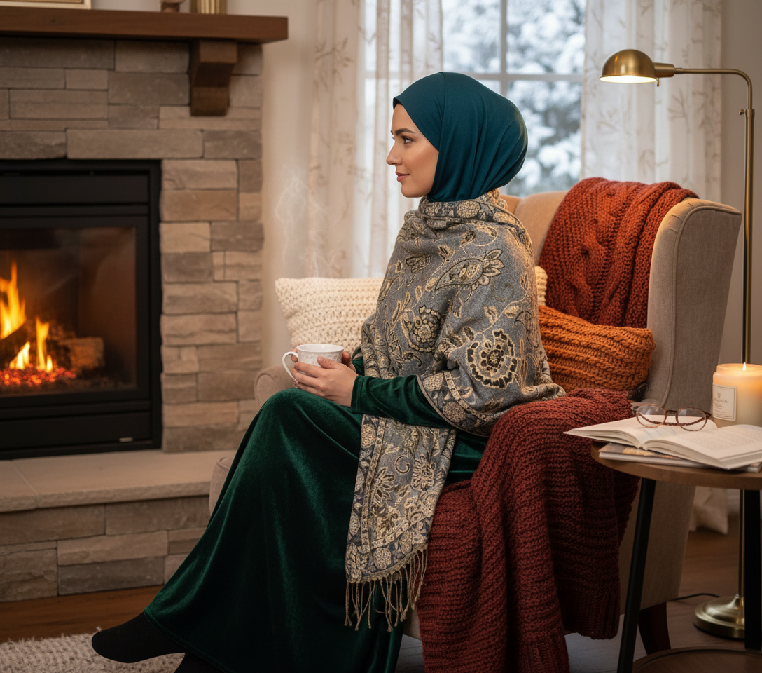 can she wear pashmina from our store